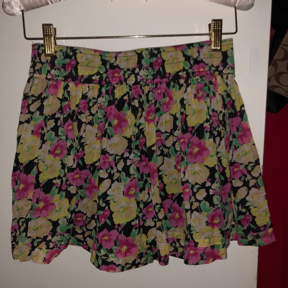 Forever 21 floral skirt